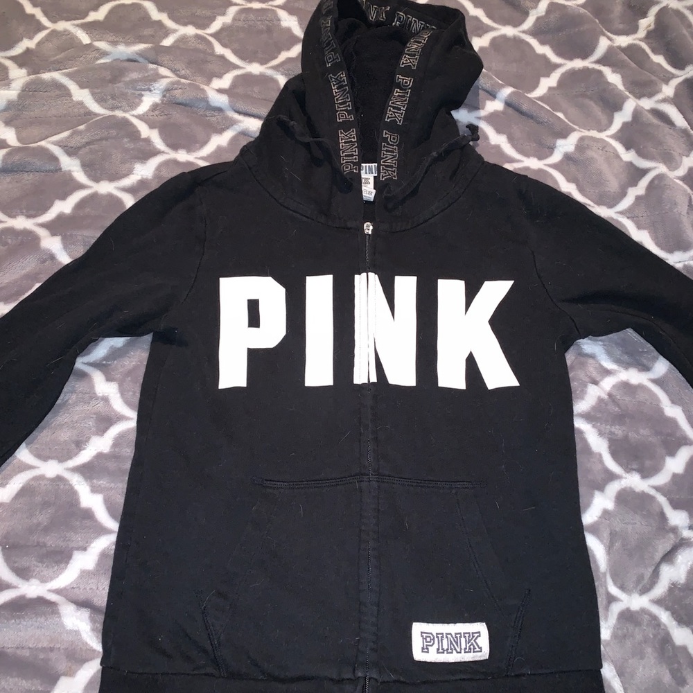 Black PINK zip up size XS